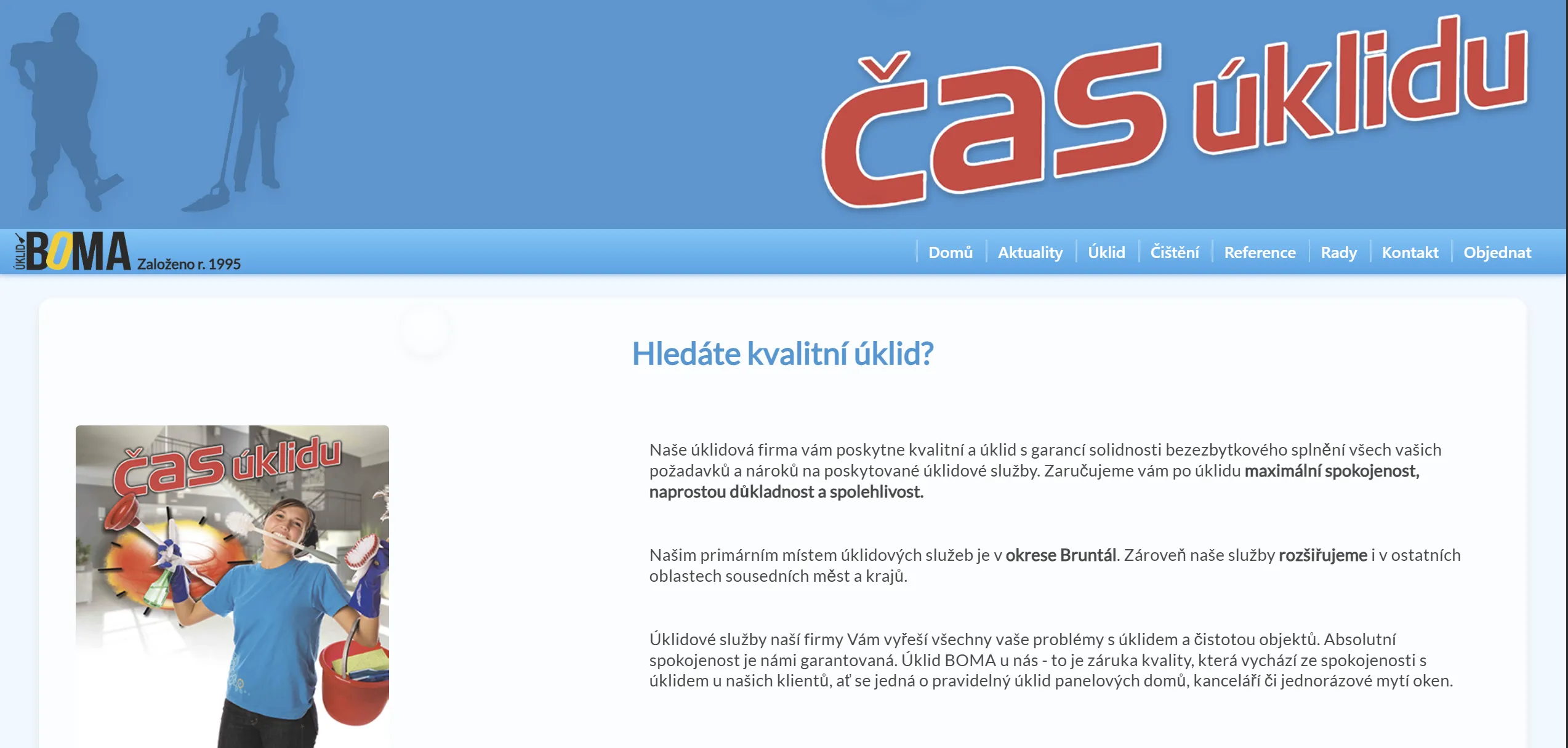 Modernizace webu